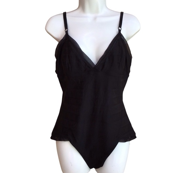 FENDI Mare Vintage Logo 1925 Fendi Roma Italy Bodysuit - Picture 1 of 9
